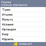 My Wishlist - keysee