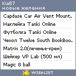 My Wishlist - kia87