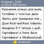 My Wishlist - kiralynet_2201