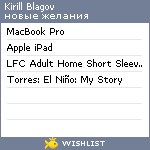 My Wishlist - kirillblagov