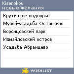 My Wishlist - kisenokbu