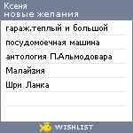 My Wishlist - kkssuu