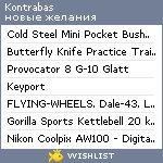 My Wishlist - kontrabas