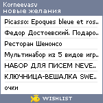 My Wishlist - korneevasv