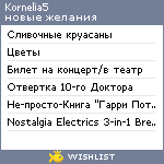 My Wishlist - kornelia5