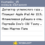 My Wishlist - kostenko_15