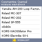 My Wishlist - kostyacolob