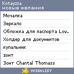 My Wishlist - kotayzza