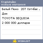 My Wishlist - krapivinalex