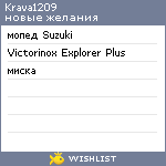 My Wishlist - krava1209