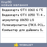 My Wishlist - krus90