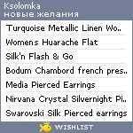 My Wishlist - ksolomka