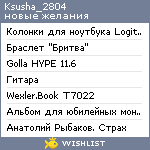 My Wishlist - ksusha_2804