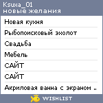 My Wishlist - ksuxa_01