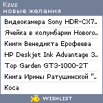 My Wishlist - ksvs