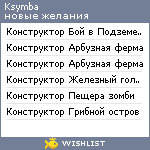 My Wishlist - ksymba