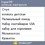 My Wishlist - kuper99