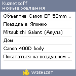 My Wishlist - kuznetsoff