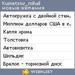 My Wishlist - kuznetsov_mihail