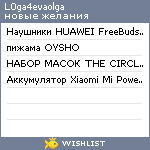 My Wishlist - l0ga4evaolga