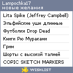 My Wishlist - lampochka17