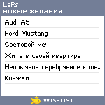 My Wishlist - lars2019