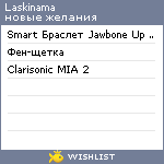 My Wishlist - laskinama