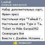 My Wishlist - lavinak