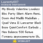 My Wishlist - lavrentiy007