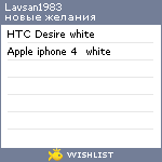 My Wishlist - lavsan1983