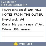 My Wishlist - leastra37