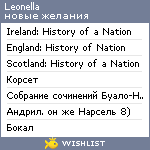 My Wishlist - leonella