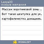 My Wishlist - lesya33