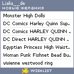 My Wishlist - lialia__de