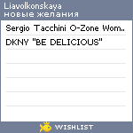 My Wishlist - liavolkonskaya