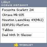 My Wishlist - libbyt