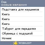 My Wishlist - lihacheva02