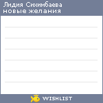 My Wishlist - likaret