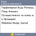 My Wishlist - like_milk