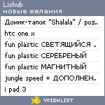 My Wishlist - lishub