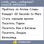 My Wishlist - little_miss_catherine17