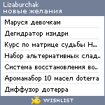 My Wishlist - lizaburchak