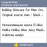 My Wishlist - lizayantsen