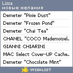 My Wishlist - lizza