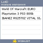 My Wishlist - lo4d