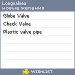 My Wishlist - longvalvea