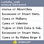 My Wishlist - luchshe_vseh