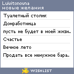 My Wishlist - luivitonovna