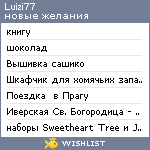 My Wishlist - luizi77