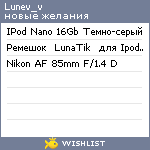 My Wishlist - lunev_v